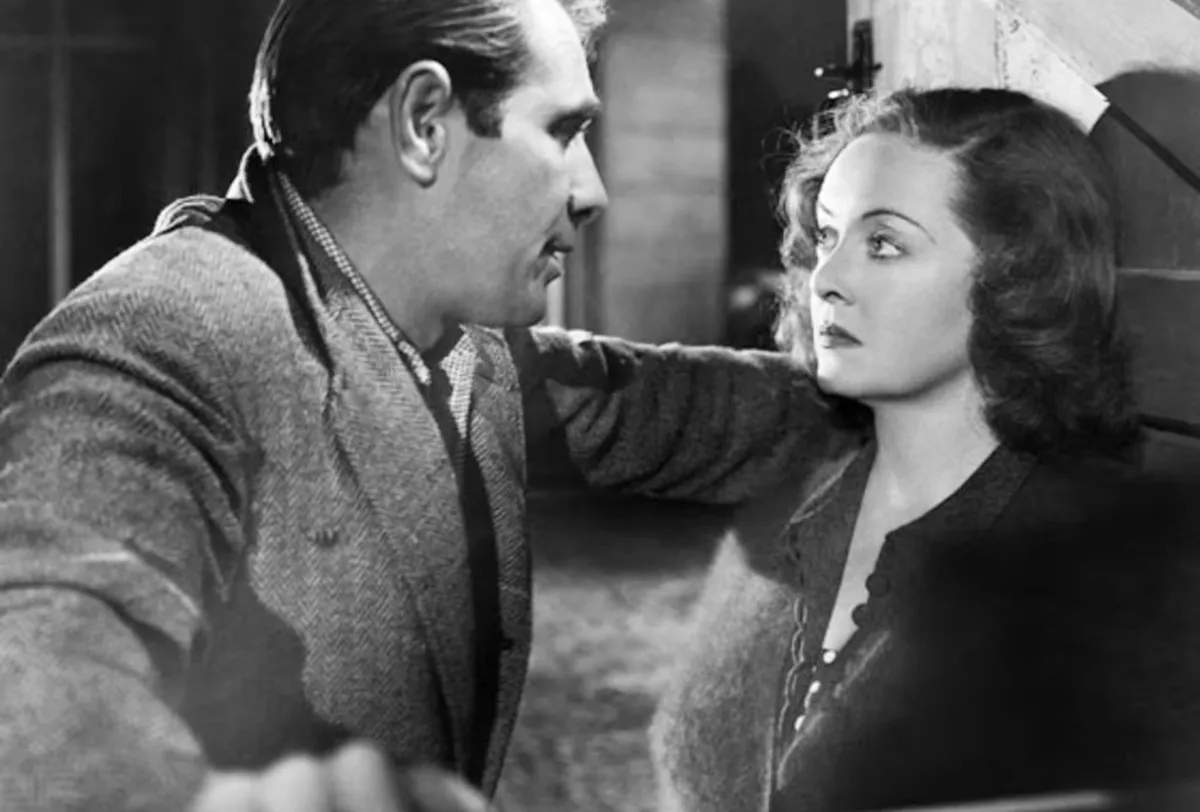 Gary Merrill and Bette Davis in Another Man's Poison