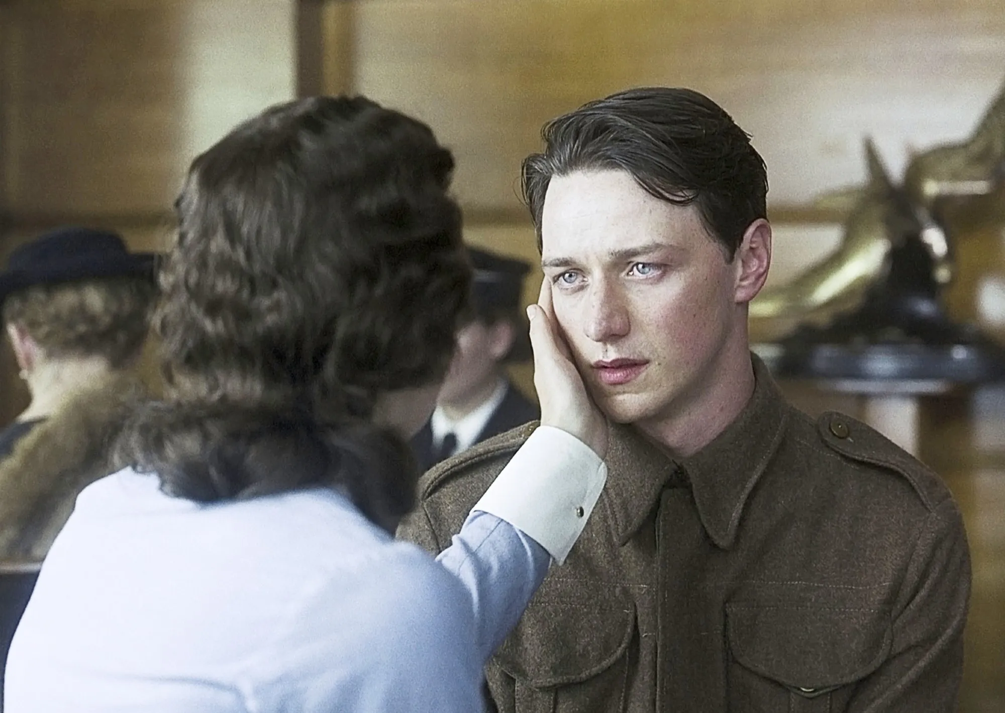 Keira Knightley and James McAvoy in Atonement