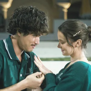 Charles Melton and Cailee Spaeny in Beef season 2