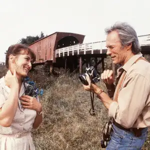 Meryl Streep and Clint Eastwood in The Bridges of Madison County