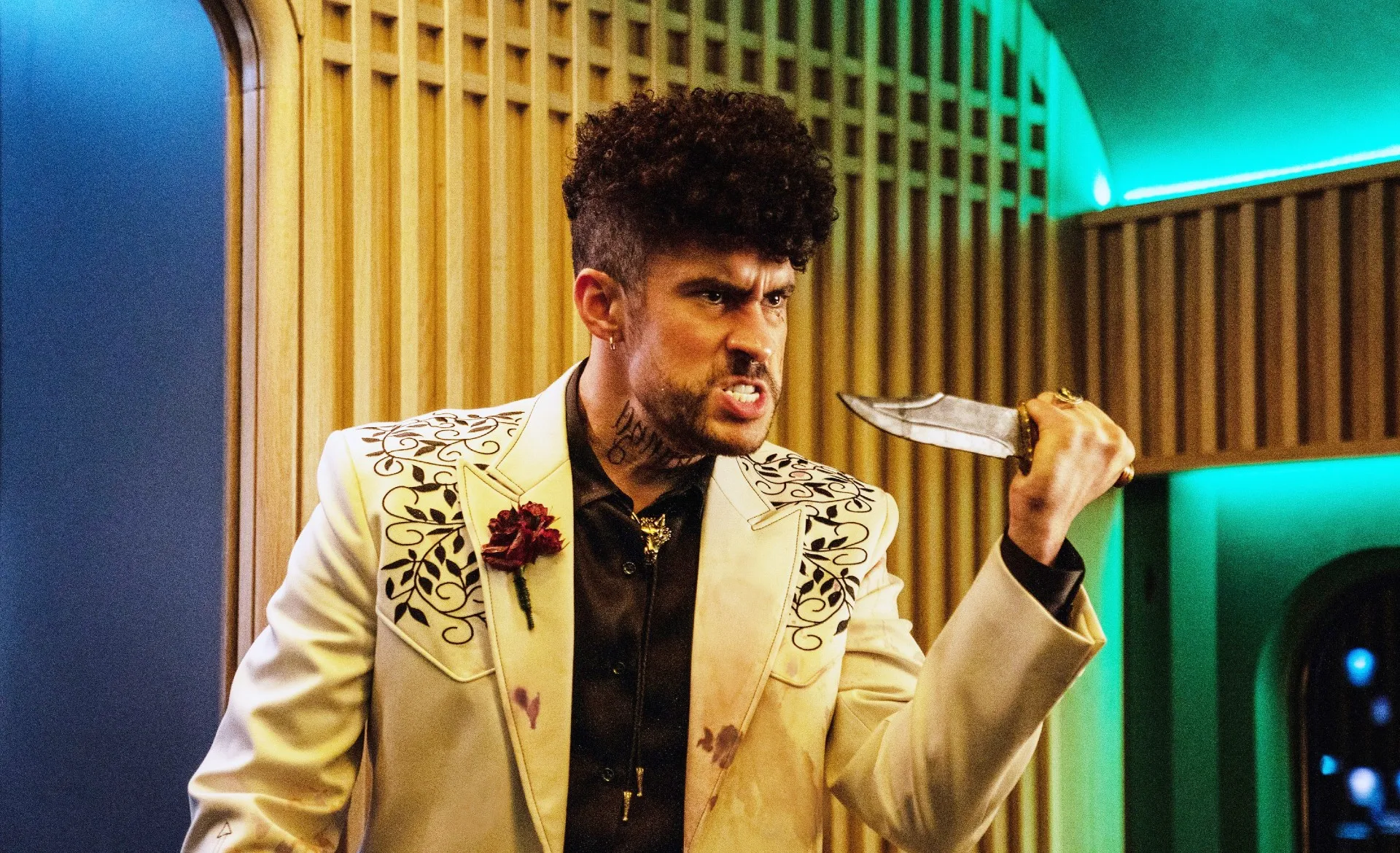 Bad Bunny in Bullet Train