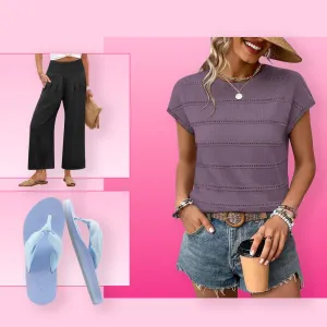 Pants, shoes, top and matching set from Amazon