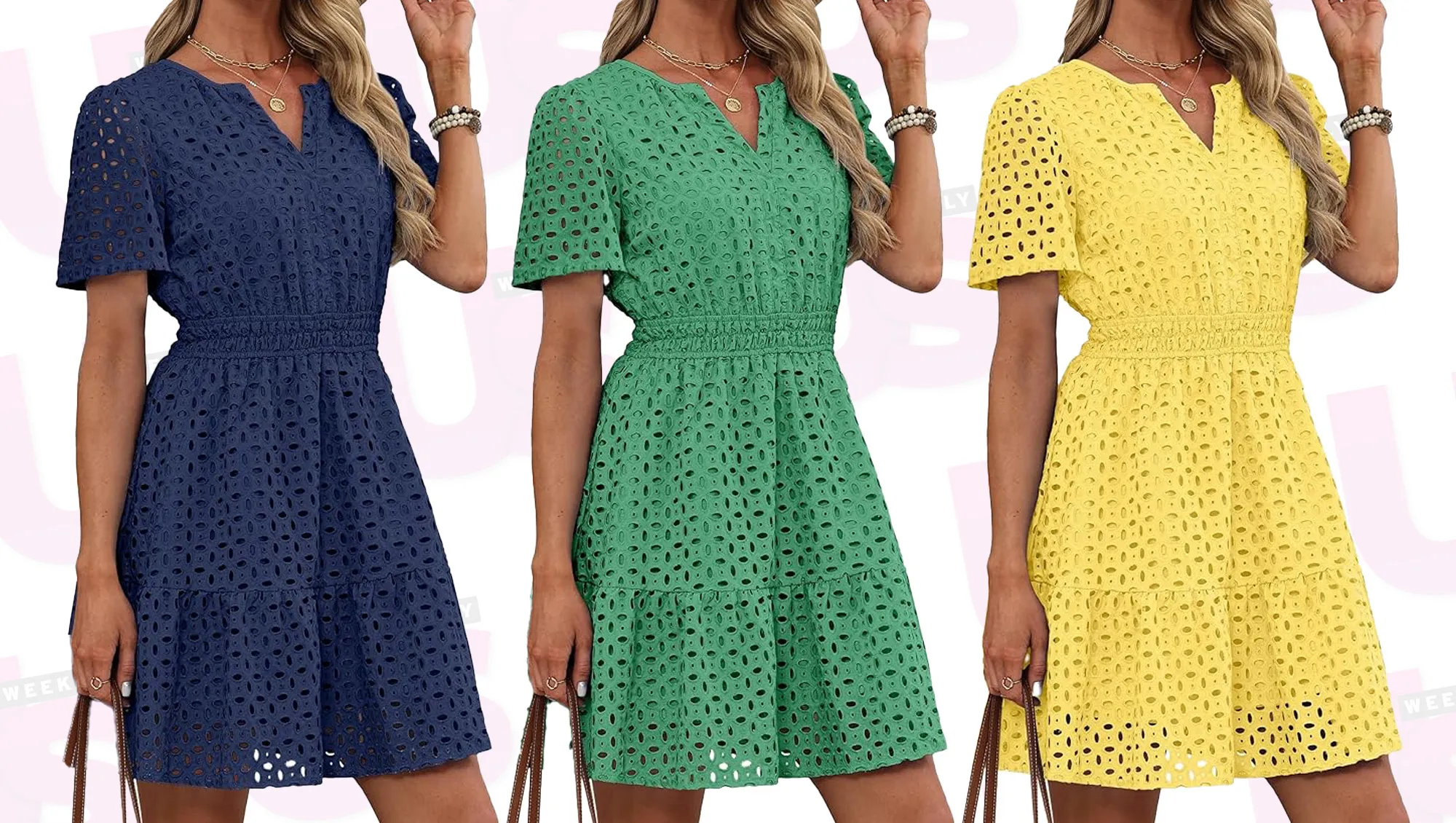 eyelet dress