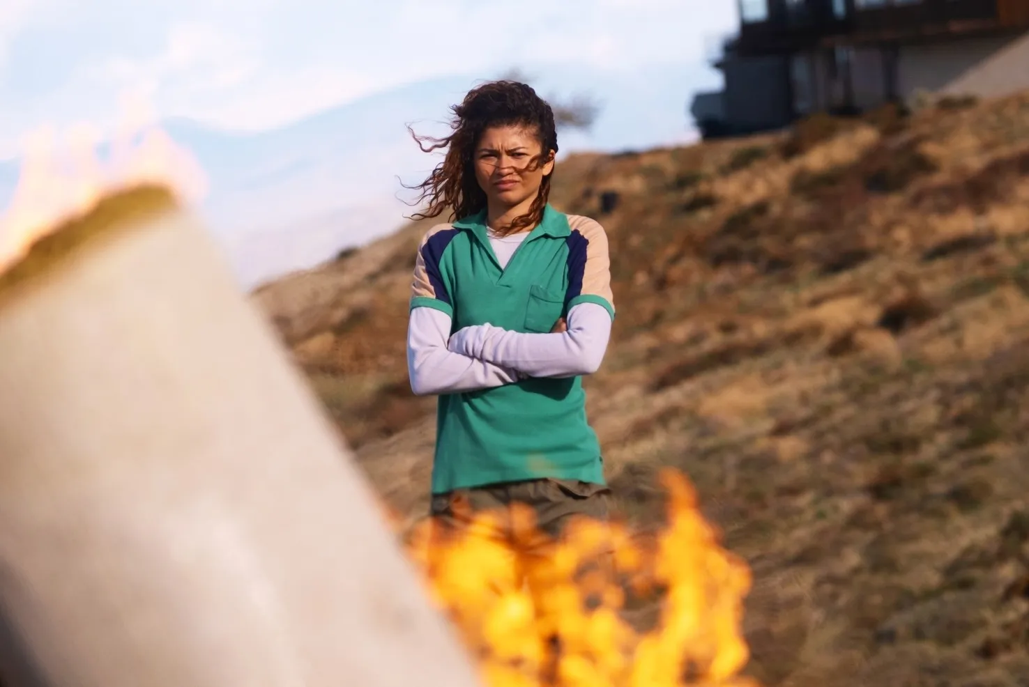 Zendaya in Euphoria season 3, episode 2