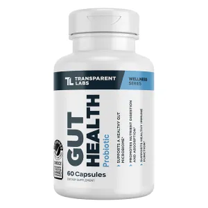 The Vitamin Shoppe Transparent Labs Gut Health Probiotic