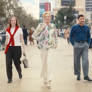 Hannah Einbinder, Jean Smart and Mark Indelicato in Hacks season 5