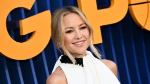 Kate Hudson at Netflix's "Running Point" Season 2 Premiere Event held at The Egyptian Theatre on April 15, 2026 in Los Angeles, California. (Photo by Michael Buckner/Variety via Getty Images)