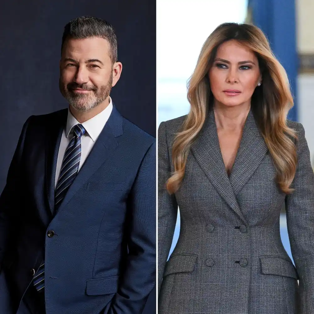 Jimmy Kimmel Addresses Melania Trump's Epstein Comments