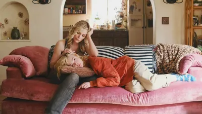 Michelle Pfeiffer and Elle Fanning in Margo's Got Money Troubles