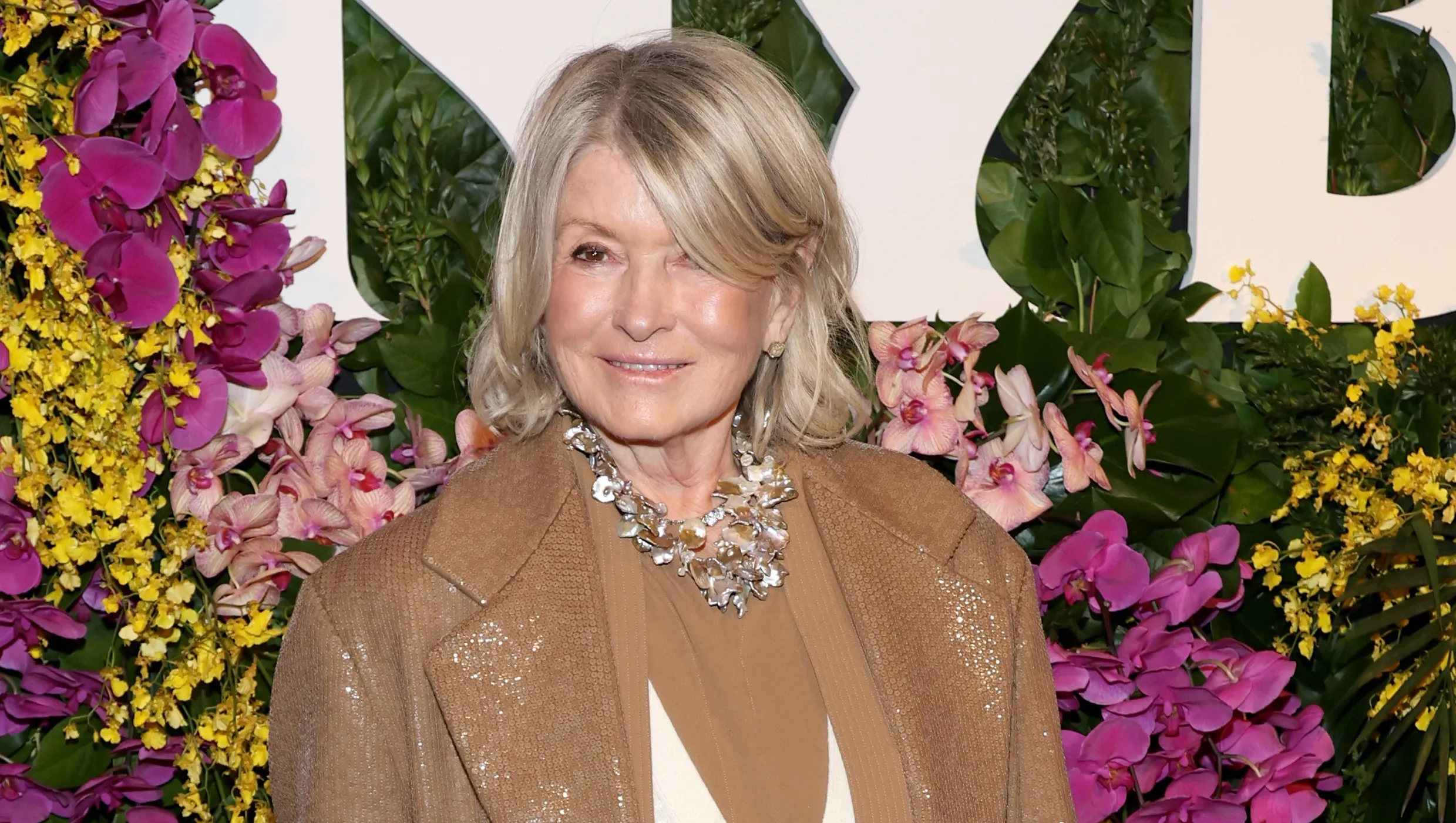 NEW YORK, NEW YORK - FEBRUARY 26: Martha Stewart attends as The New York Botanical Garden hosts The Orchid Dinner at The Plaza Hotel on February 26, 2026 in New York City. (Photo by Dominik Bindl/Getty Images)