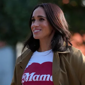 MELBOURNE, AUSTRALIA - APRIL 16: Meghan, Duchess of Sussex during a Scar Tree Walk on April 16, 2026 in Melbourne, Australia. The Duke and Duchess of Sussex are on a four-day visit to Australia, with engagements across Melbourne, Canberra and Sydney. (Photo by Asanka Ratnayake/Getty Images)