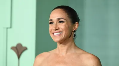 Meghan, Duchess of Sussex at the 2026 Fifteen Percent Pledge Fundraising Gala held at Paramount Studios on February 07, 2026 in Los Angeles, California. (Photo by Gilbert Flores/Variety via Getty Images)