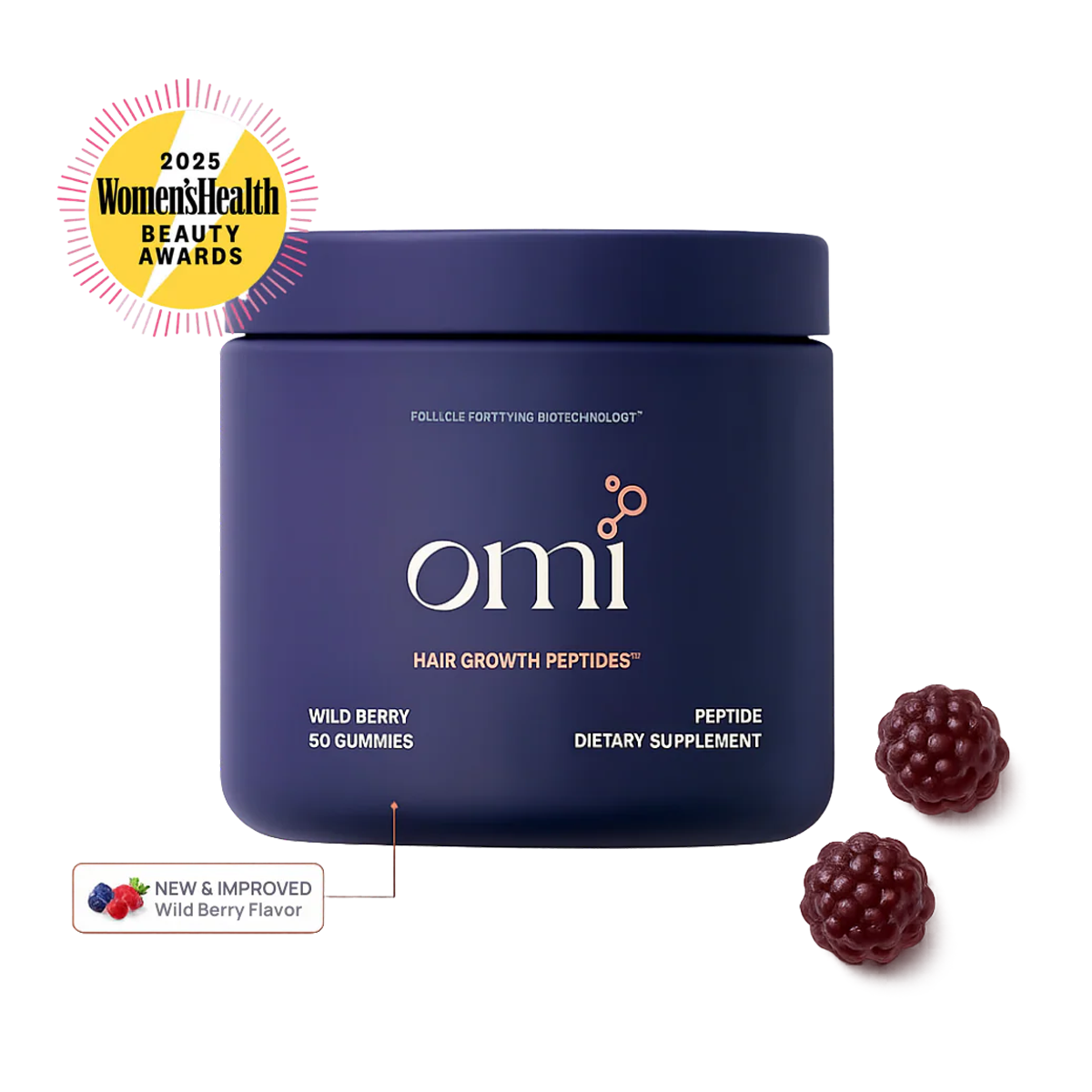 Omi Hair Growth Peptides Gummies