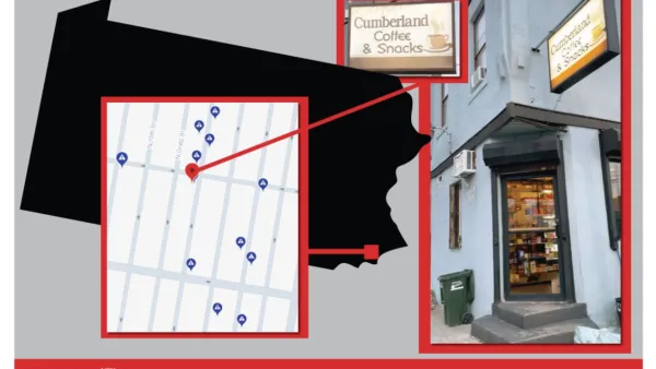 A graphic showing details of the takedown operation