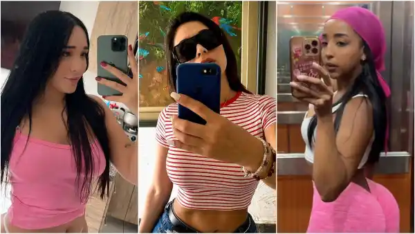 Paola Torres, Fátima Segovia y Susy Sintabu.