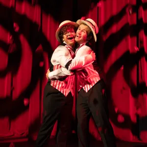 Gaten Matarazzo and Sean Giambrone in Pizza Movie