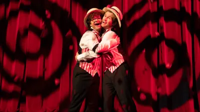 Gaten Matarazzo and Sean Giambrone in Pizza Movie