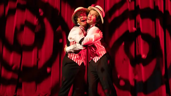 Gaten Matarazzo and Sean Giambrone in Pizza Movie