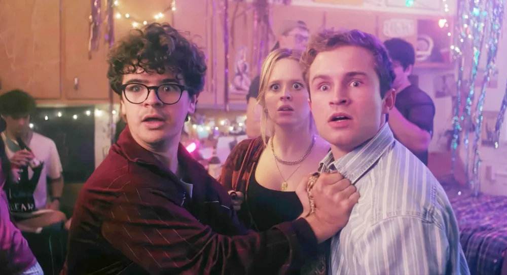 Gaten Matarazzo, Lulu Wilson and Sean Giambrone in Pizza Movie