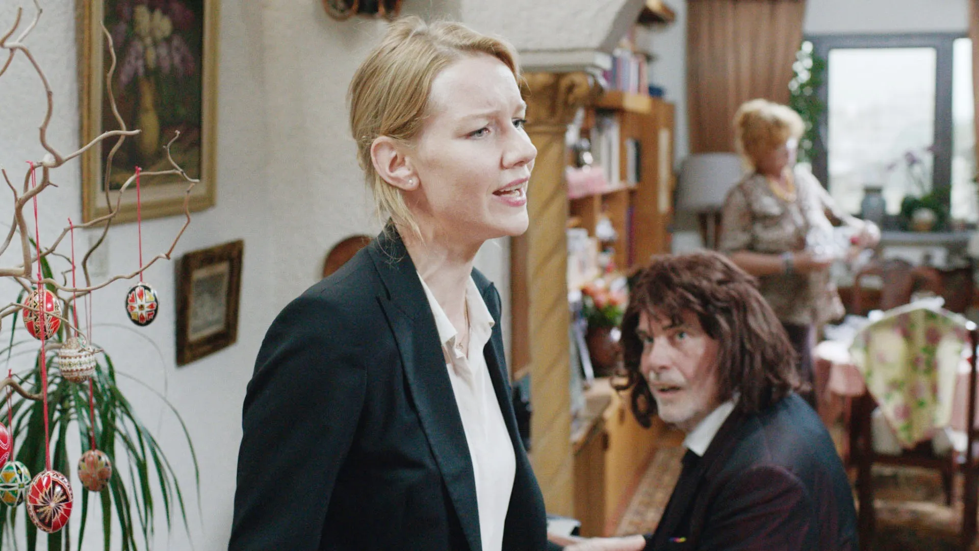 Sandra Huller and Peter Simonischek in Toni Erdmann
