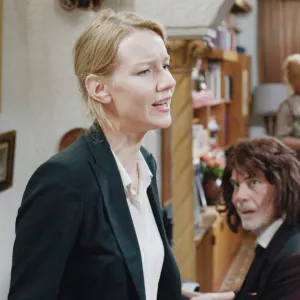 Sandra Huller and Peter Simonischek in Toni Erdmann