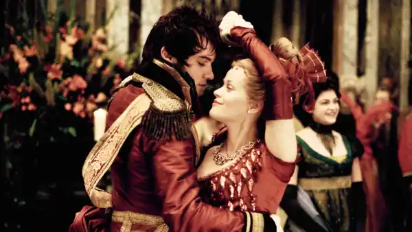 Jonathan Rhys-Meyers and Reese Witherspoon in Vanity Fair
