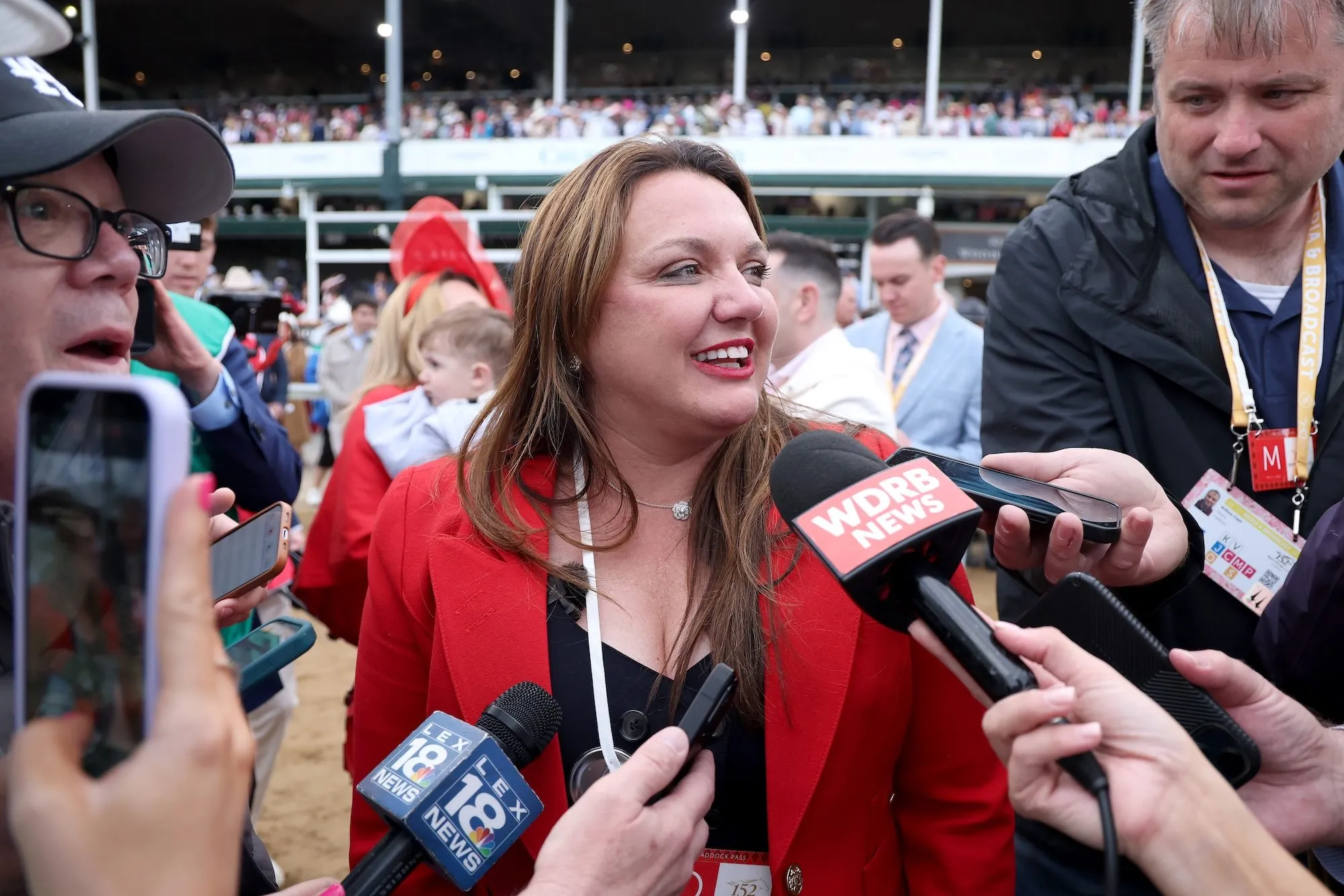 GettyImages-2274217834 cherie devaux becomes 1st woman to win kentucky derby