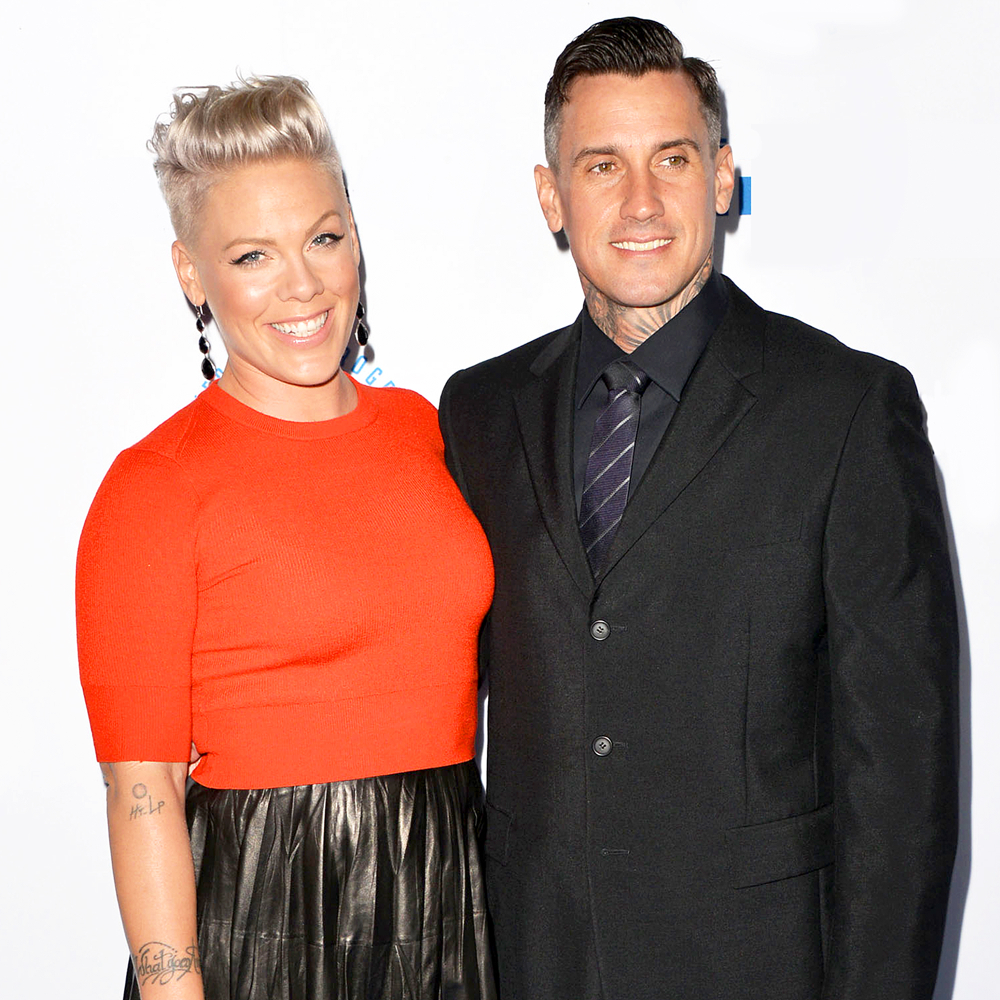 Pink and Carey Hart