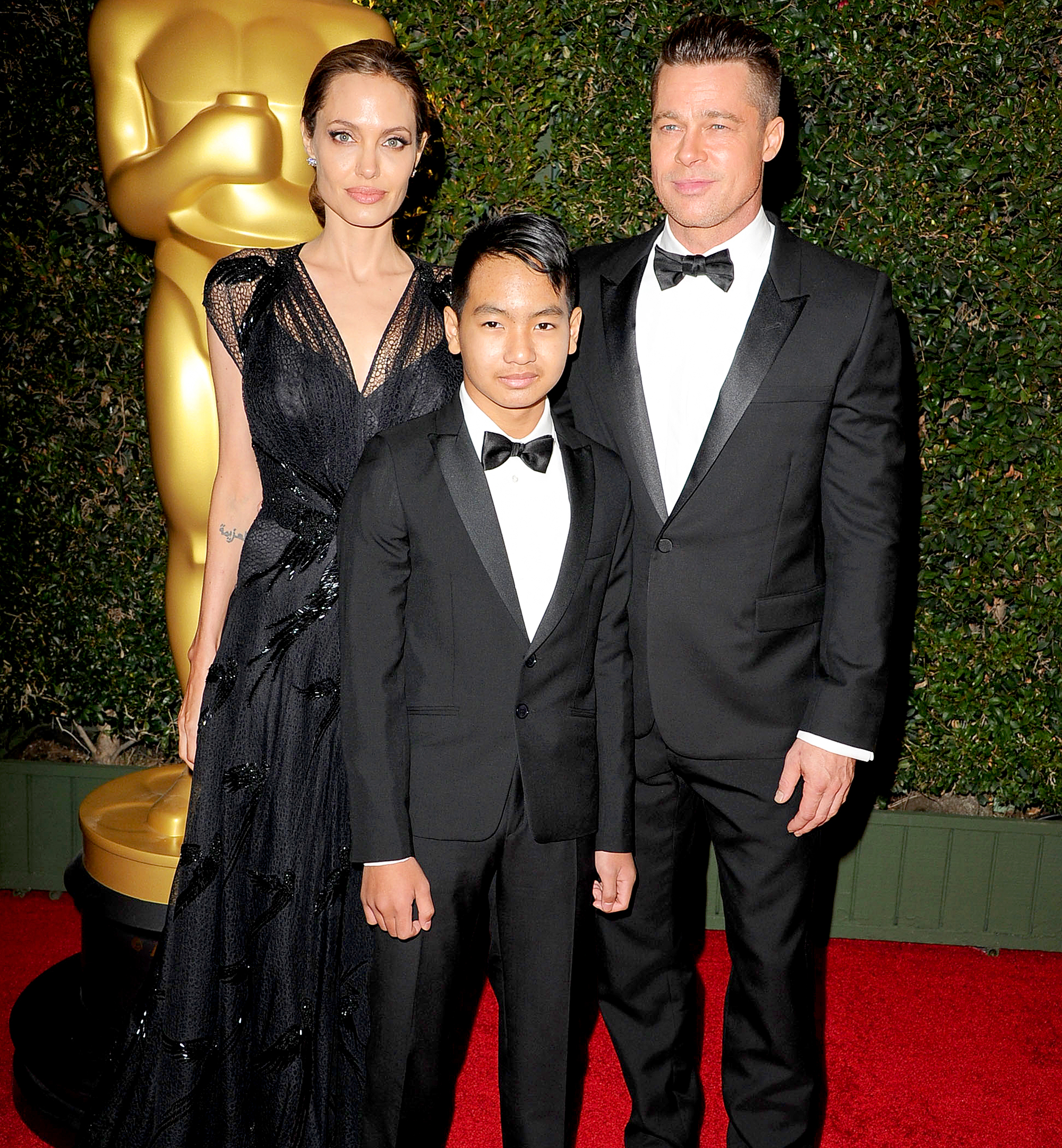 Angelina Jolie, Brad Pitt and Maddox