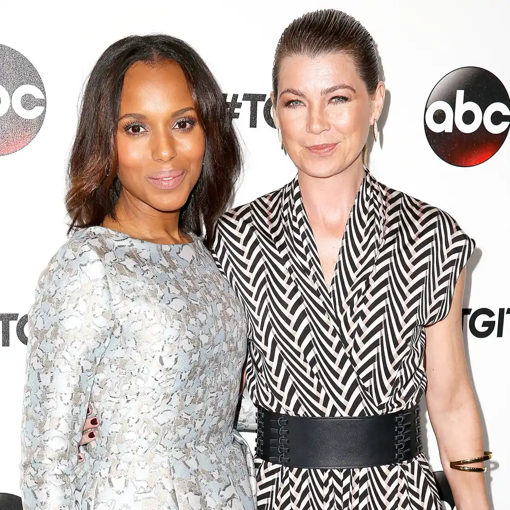 Kerry Washington and Ellen Pompeo