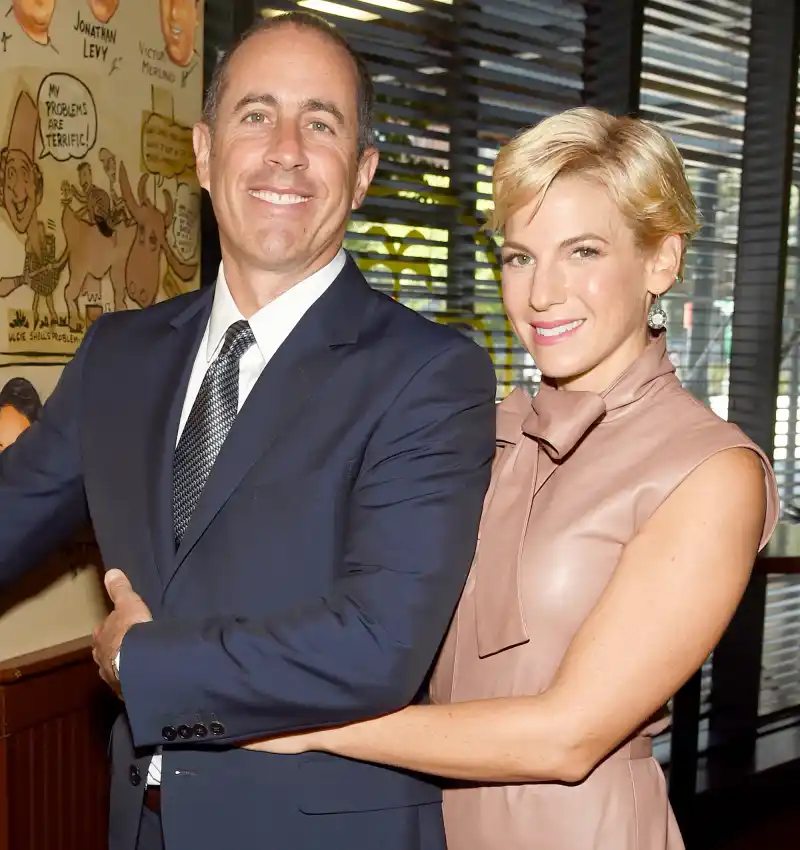 Jerry Seinfeld and Jessica Seinfeld