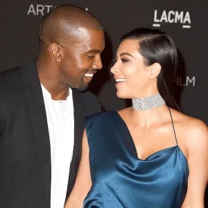Kim Kardashian and Kanye West