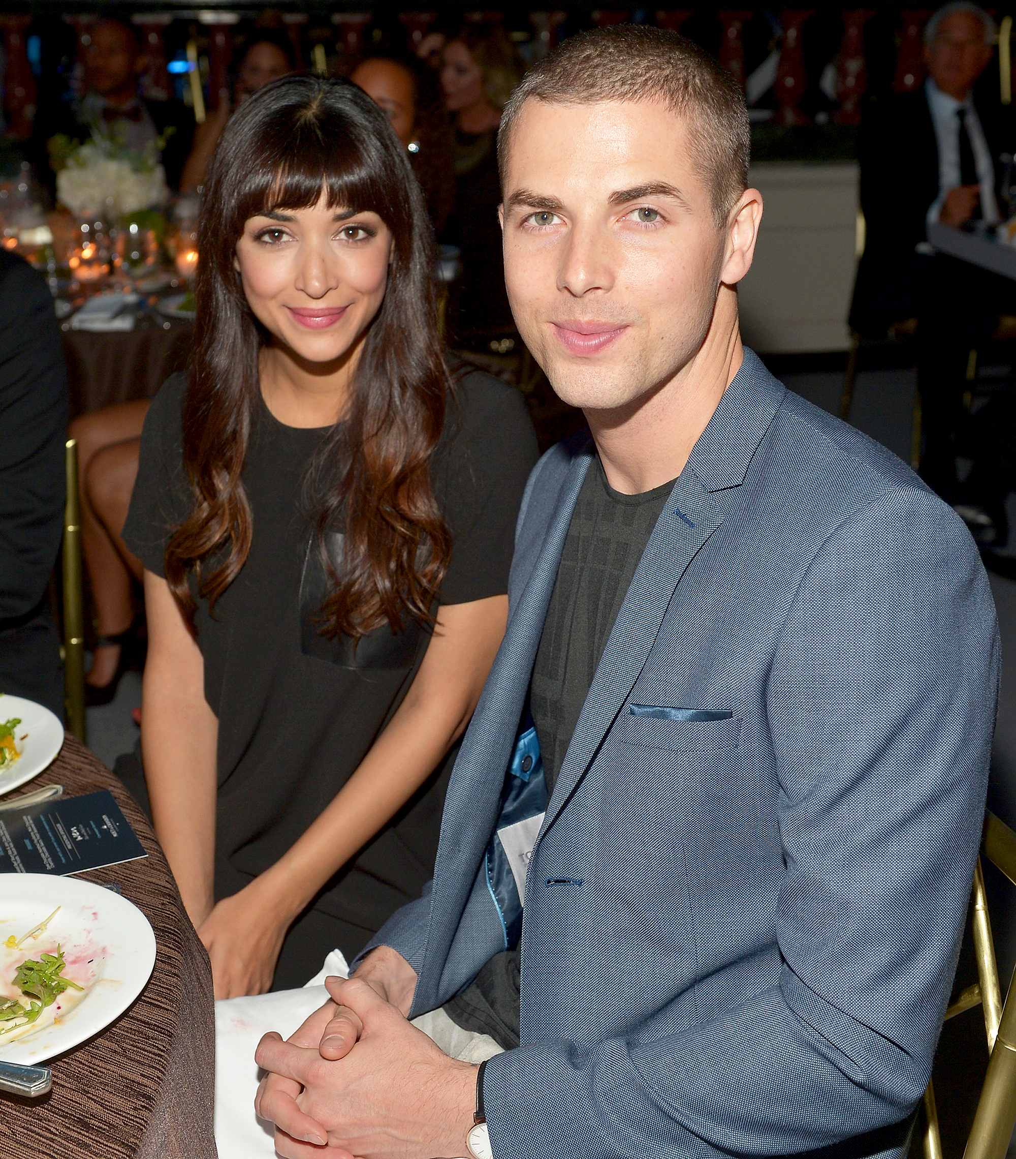 Hannah Simone and Jesse Giddings