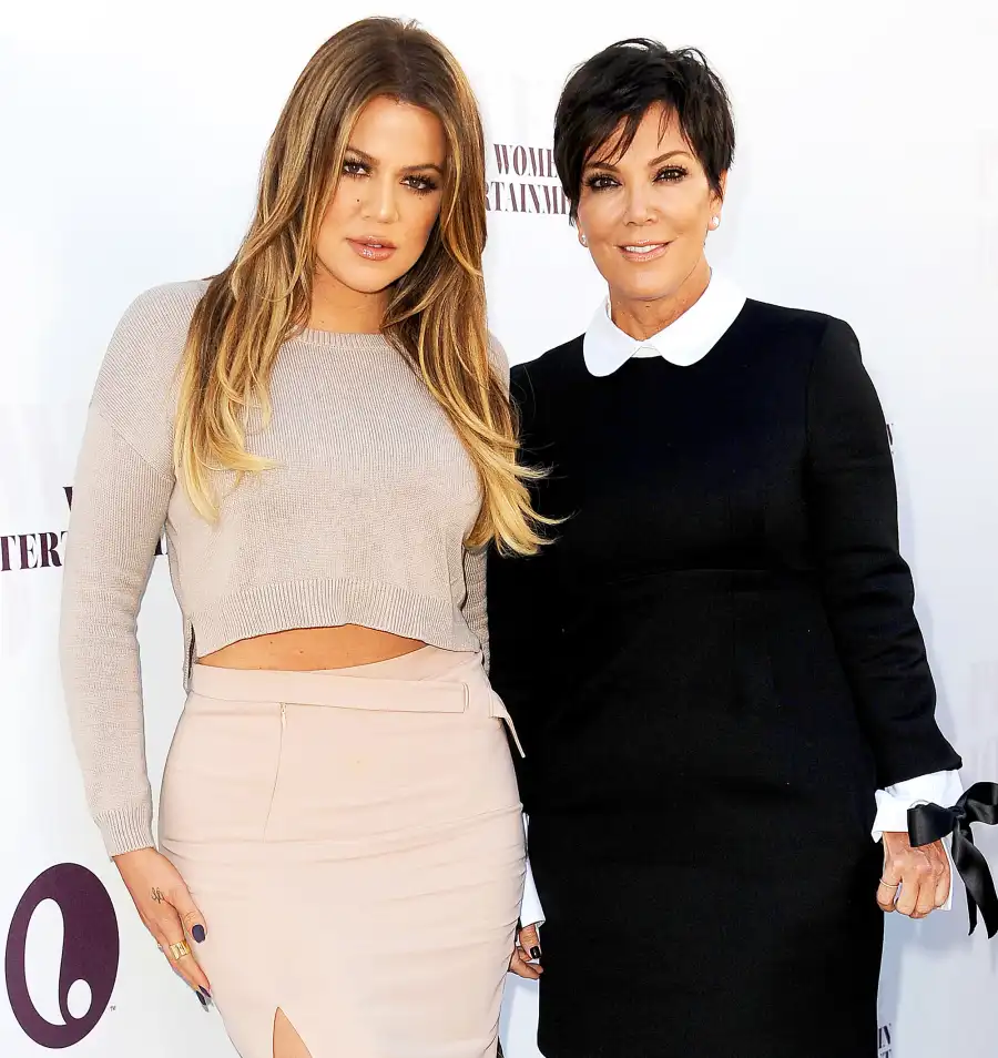 Khloe Kardashian and Kris Jenner
