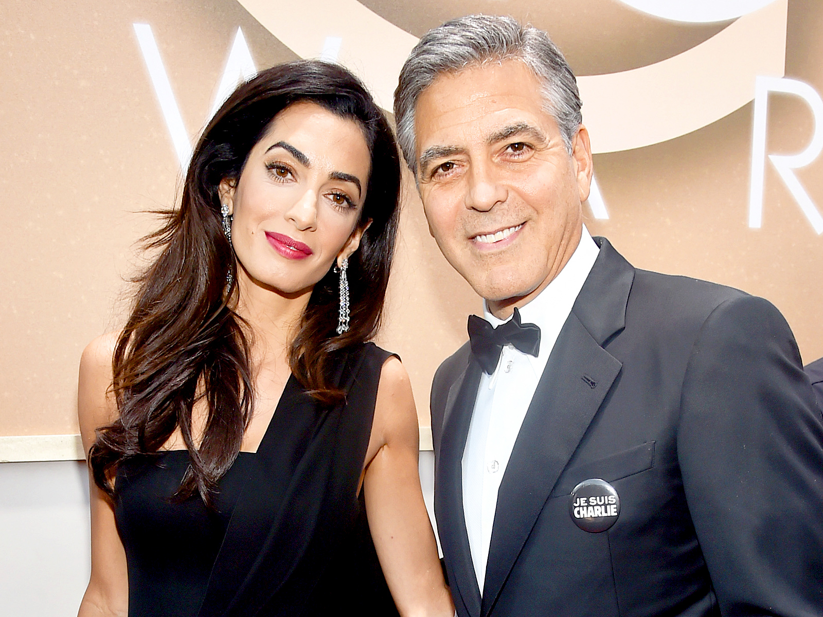 Amal and George Clooney