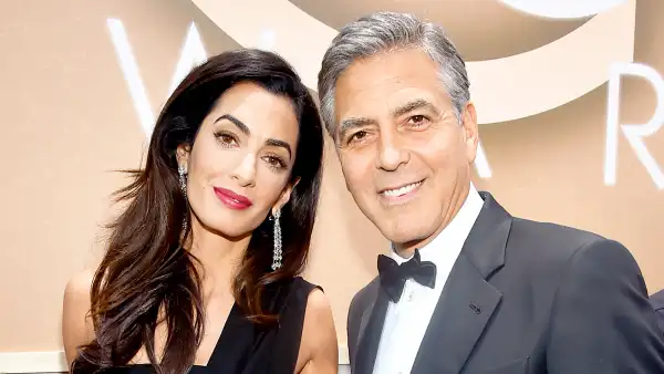 Amal and George Clooney