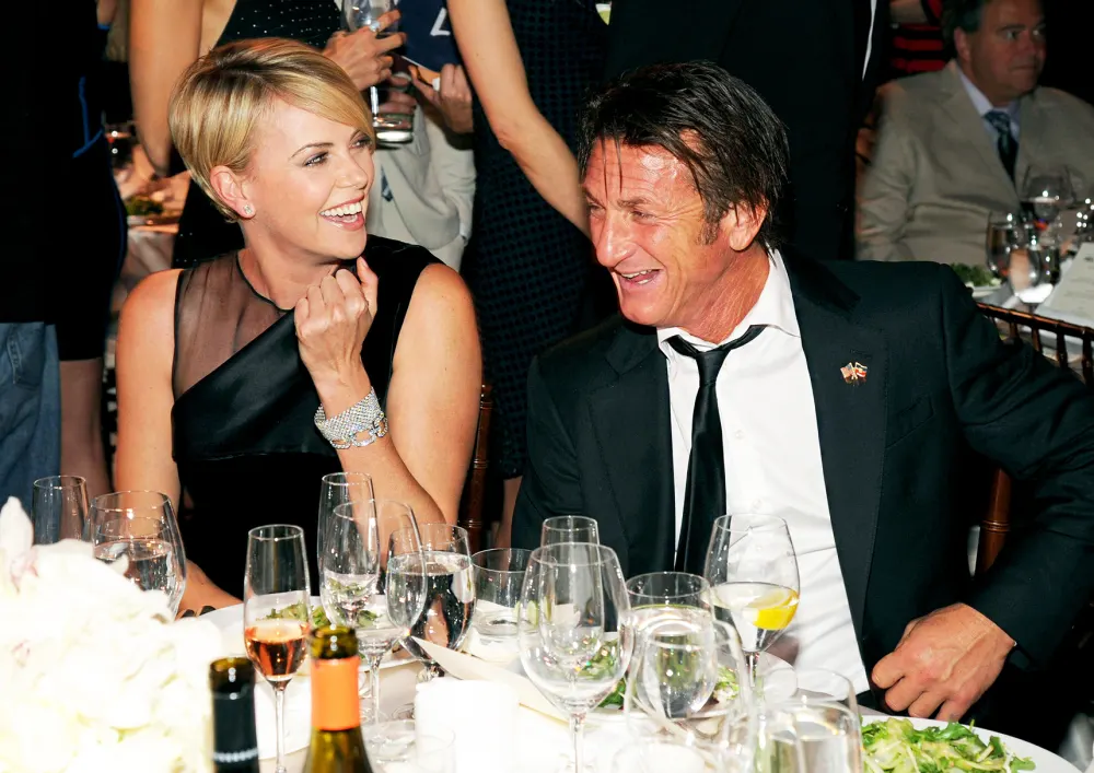 Charlize Theron and Sean Penn