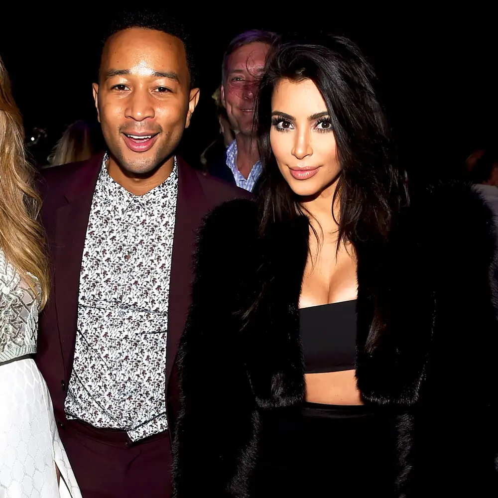 John Legend and Kim Kardashian