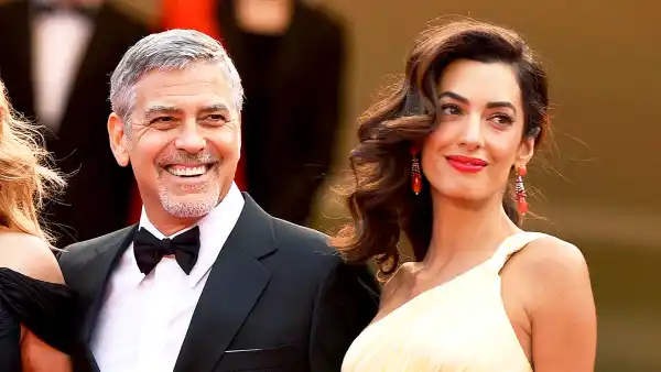 George Clooney and Amal