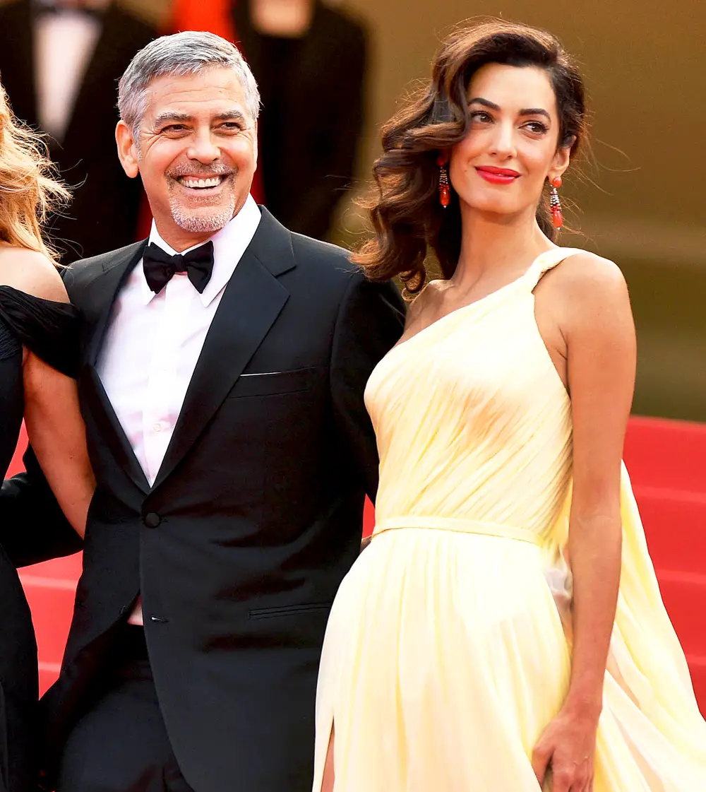 George Clooney and Amal