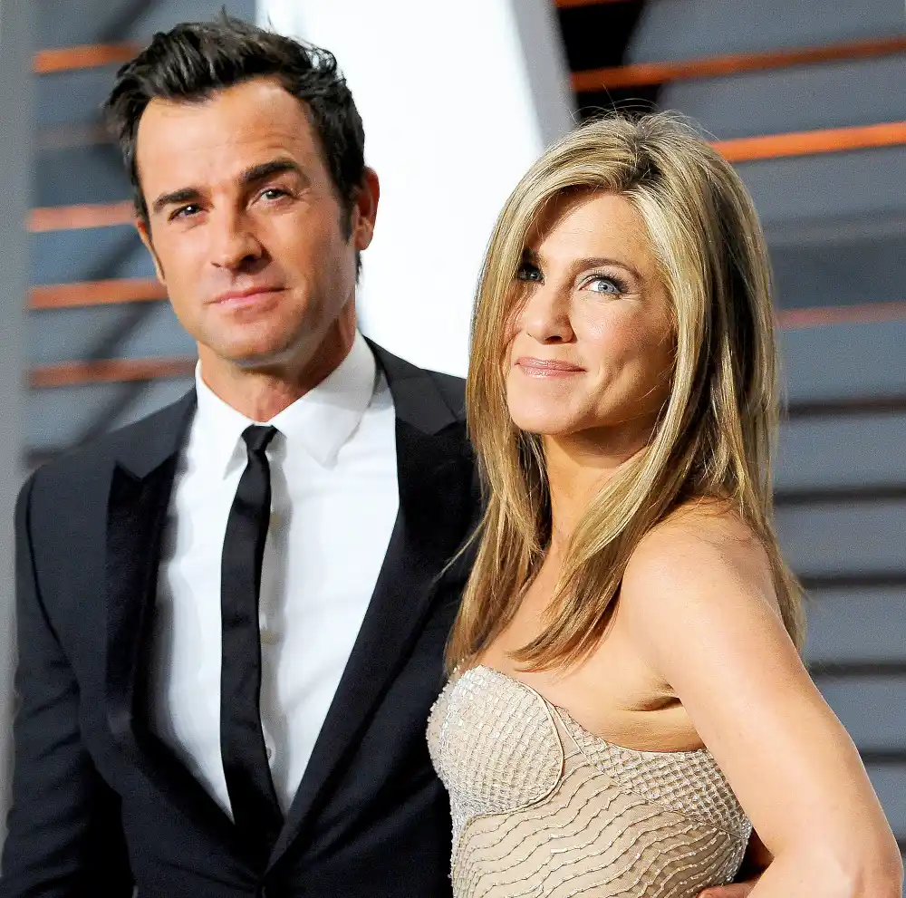 Justin Theroux and Jennifer Aniston
