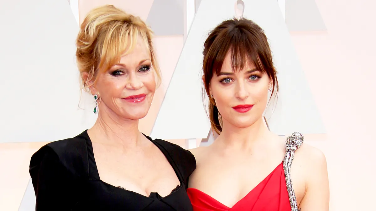 Dakota Johnson and Melanie Griffith