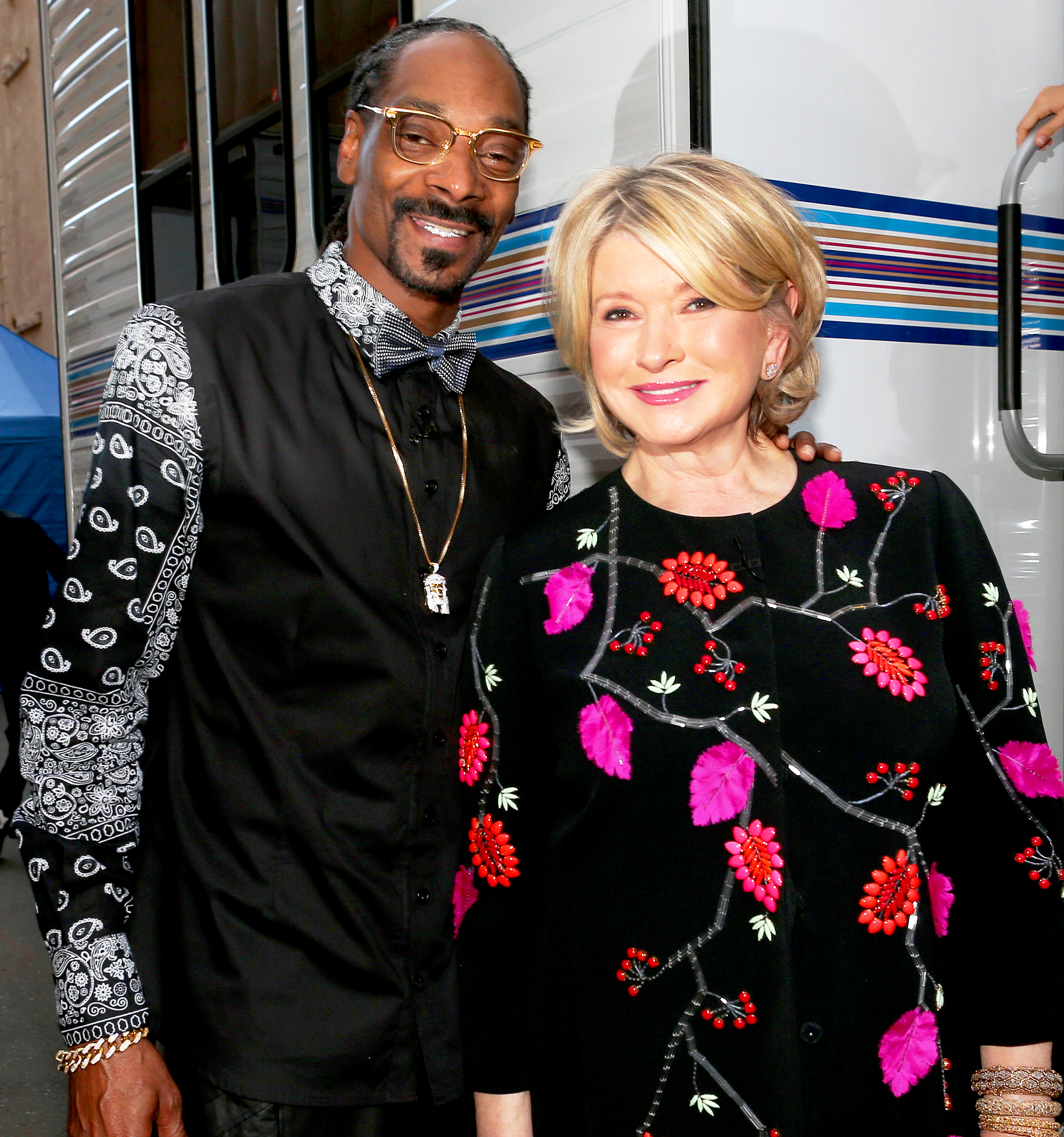 Snoop Dogg and Martha Stewart