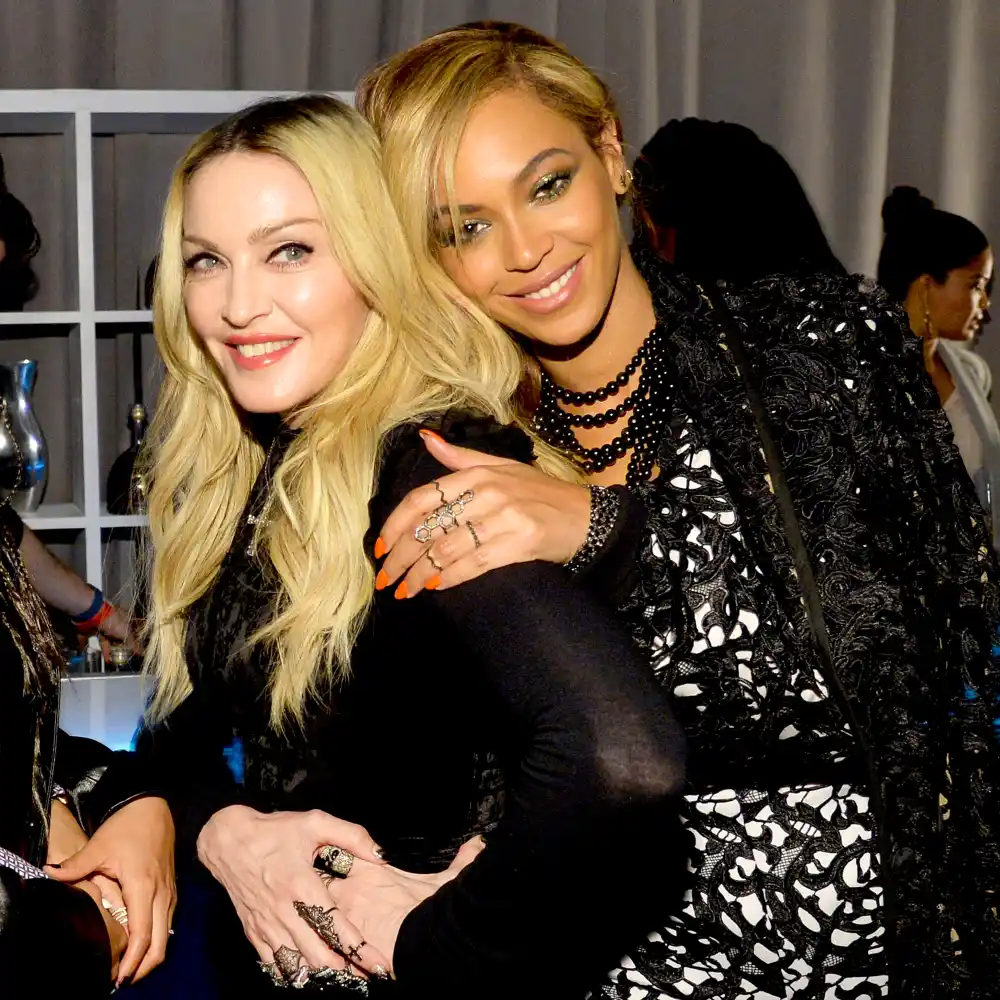 Madonna and Beyonce