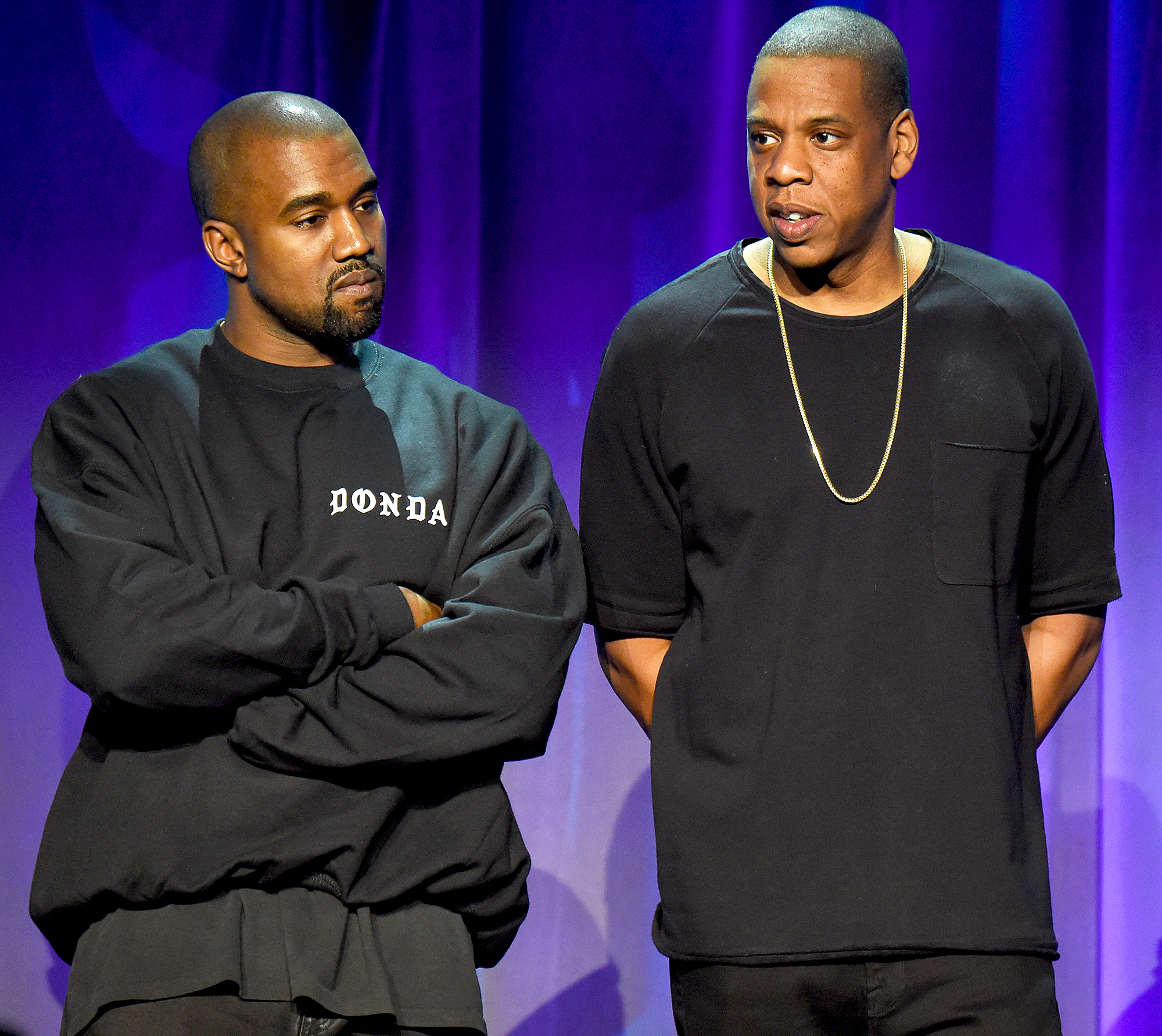 Kanye West and Jay Z