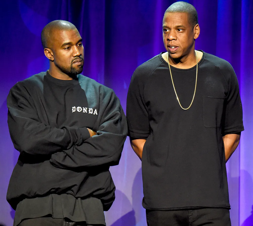 Kanye West and Jay Z