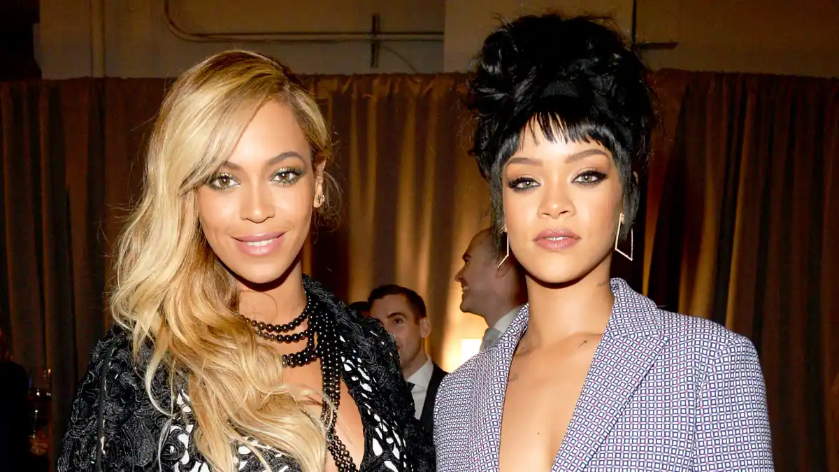 Beyonce and Rihanna