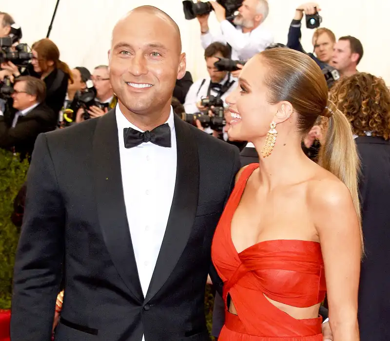 Derek Jeter and Hannah Davis