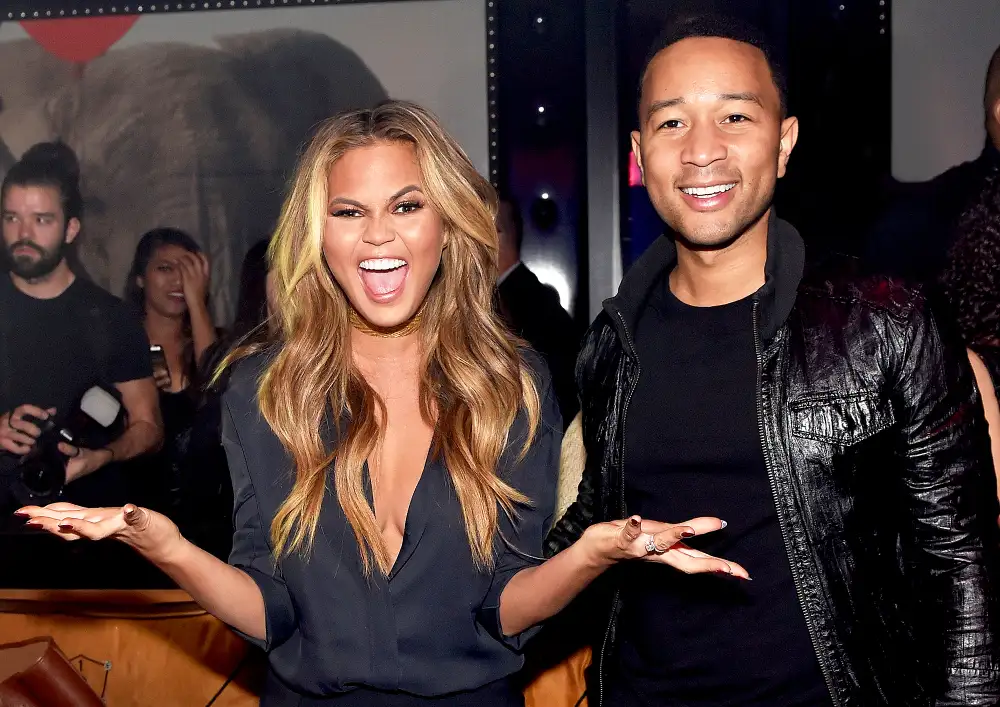 Chrissy Teigen and John Legend