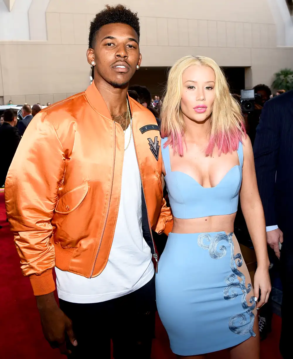Nick Young and Iggy Azalea
